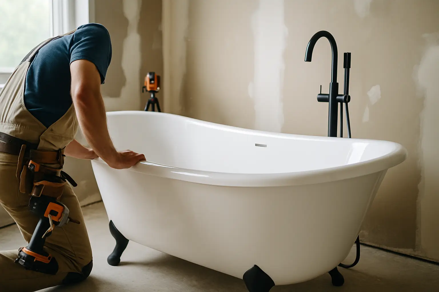 Read more about the article Bain autoportant: installation en rénovation
